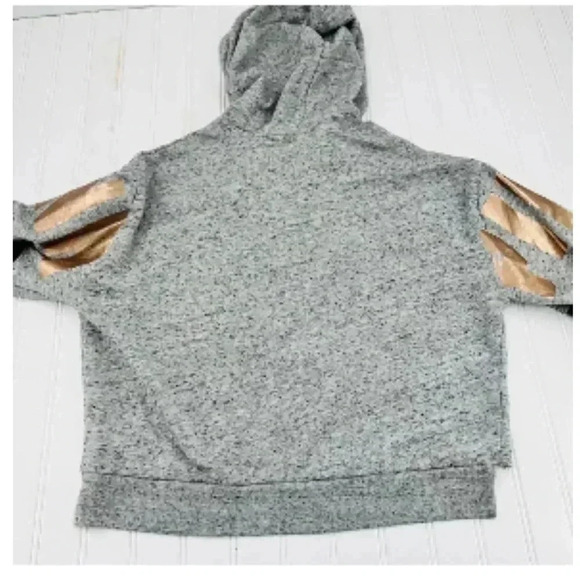 Pink crop hoodie size small - Picture 2 of 6